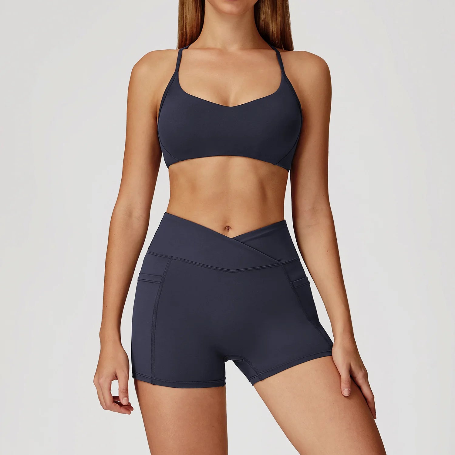 Women Sportswear Yoga Set 2PCS Sport Suit Gym Workout Clothes Women's Tracksuits Fitness Gym Vest High Waist Sports Leggings