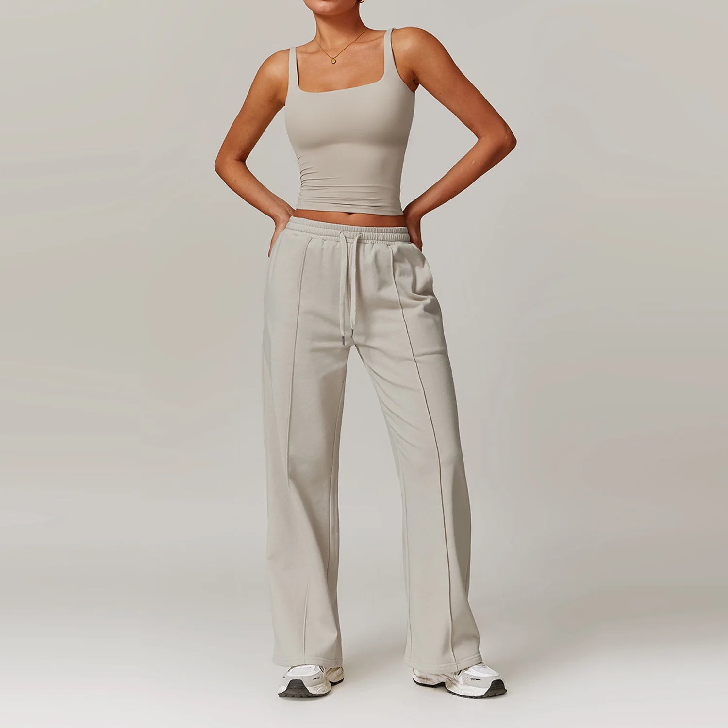 Yoga Set 2PCS Women Sportswear Push Up Workout Clothes Sports Suits Gym Legging Fitness Bra Crop Top Long Sleeve  Athletic Wear