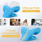 Cervical Neck Stretcher & Traction Pillow – Shoulder & Spine Relaxation Device