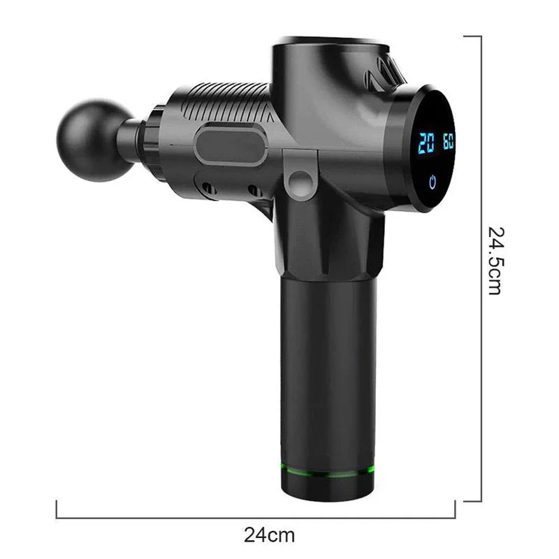 Deep Tissue Massage Gun – Electric Muscle Massager for Body, Neck & Back