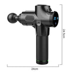 Deep Tissue Massage Gun – Electric Muscle Massager for Body, Neck & Back