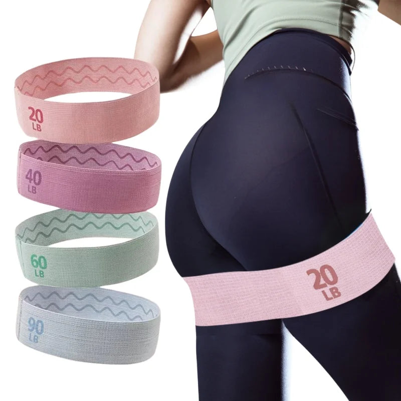 2026 Fabric Resistance Bands – Hip & Leg Workout for Home or Gym