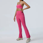 Yoga Set 2 Piece Sportswear Gym Clothes Women Sports Set Sport Bra Top High Waist Shorts Fitness Suit Running Workout Tracksuit