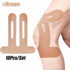 Knee Tape for Pain Relief & Sports Support – 10PCS