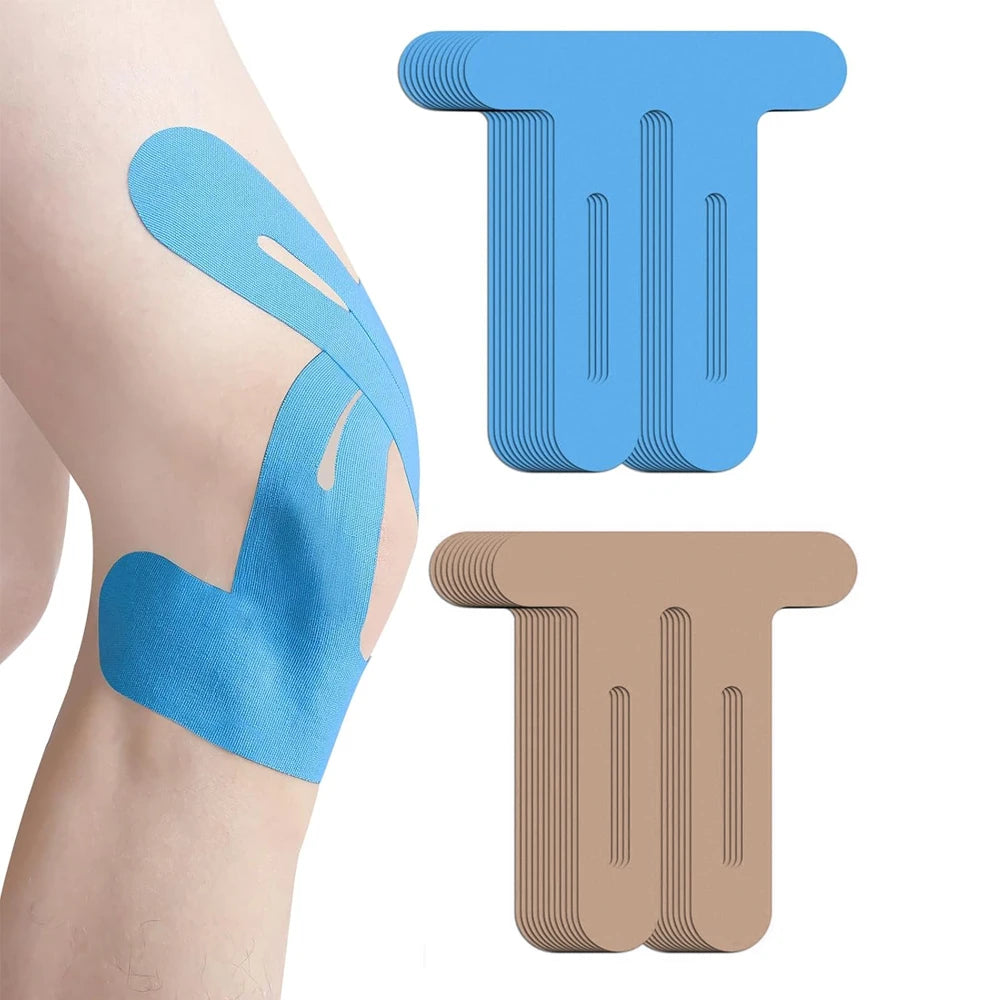 Knee Tape for Pain Relief & Sports Support – 10PCS