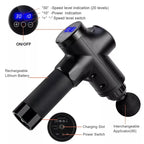 Deep Tissue Massage Gun – Electric Muscle Massager for Body, Neck & Back